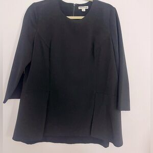 Black whistles peplum top US 10 / UK 14